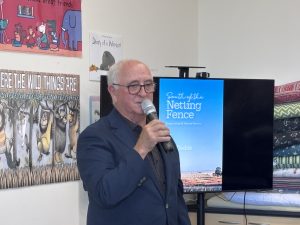 IMG_1179 Ron Dodds speaks about South of the Netting Fence